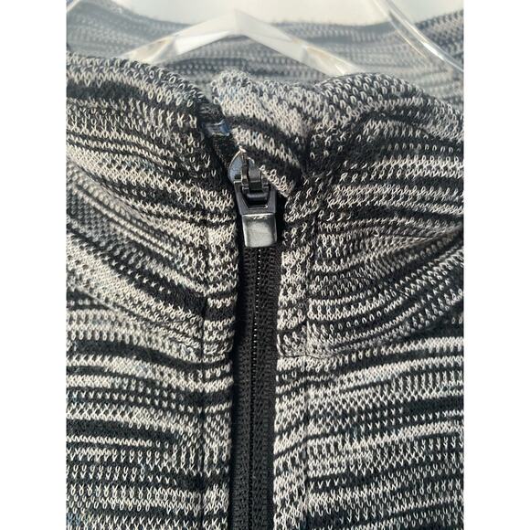 AVALANCHE TECTONIC ZIP-NECK GRAY/BLACK SWEATSHIRT SIZE MEDIUM - Picture 4 of 6